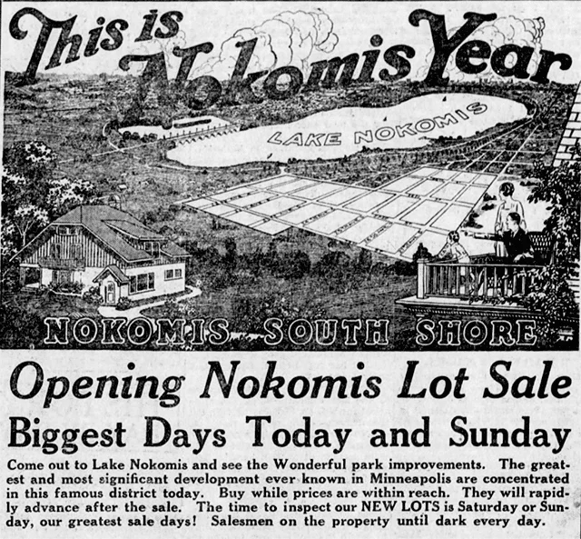 Lake Nokomis racial covenants