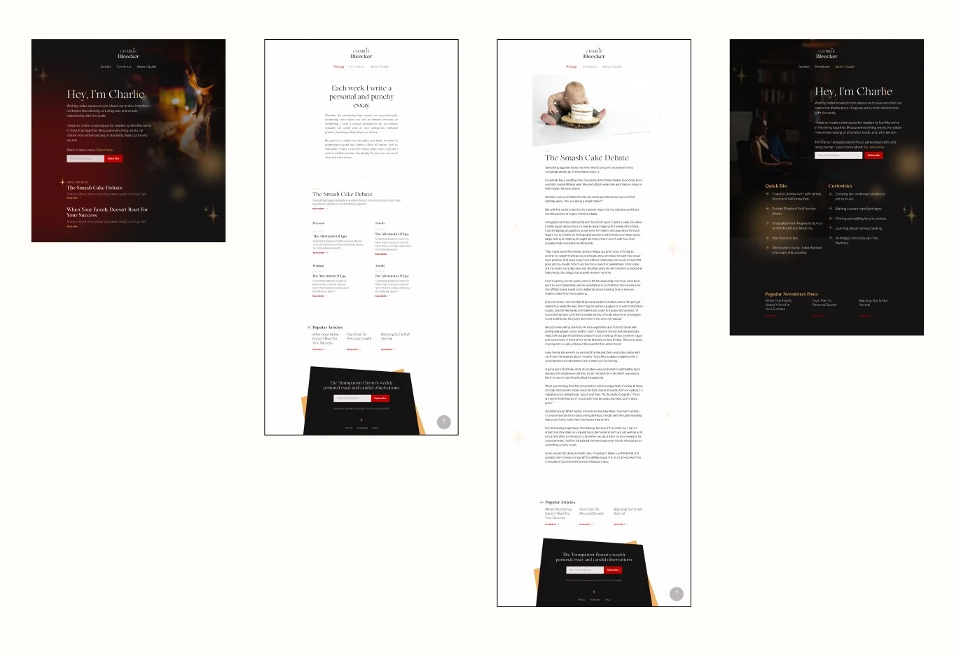 Treat your website like a book